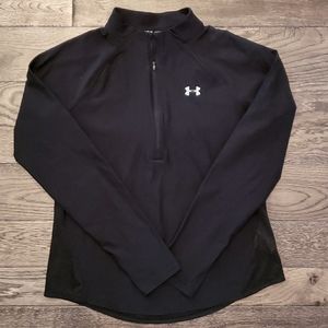 Under Armor half zip pullover, womens L